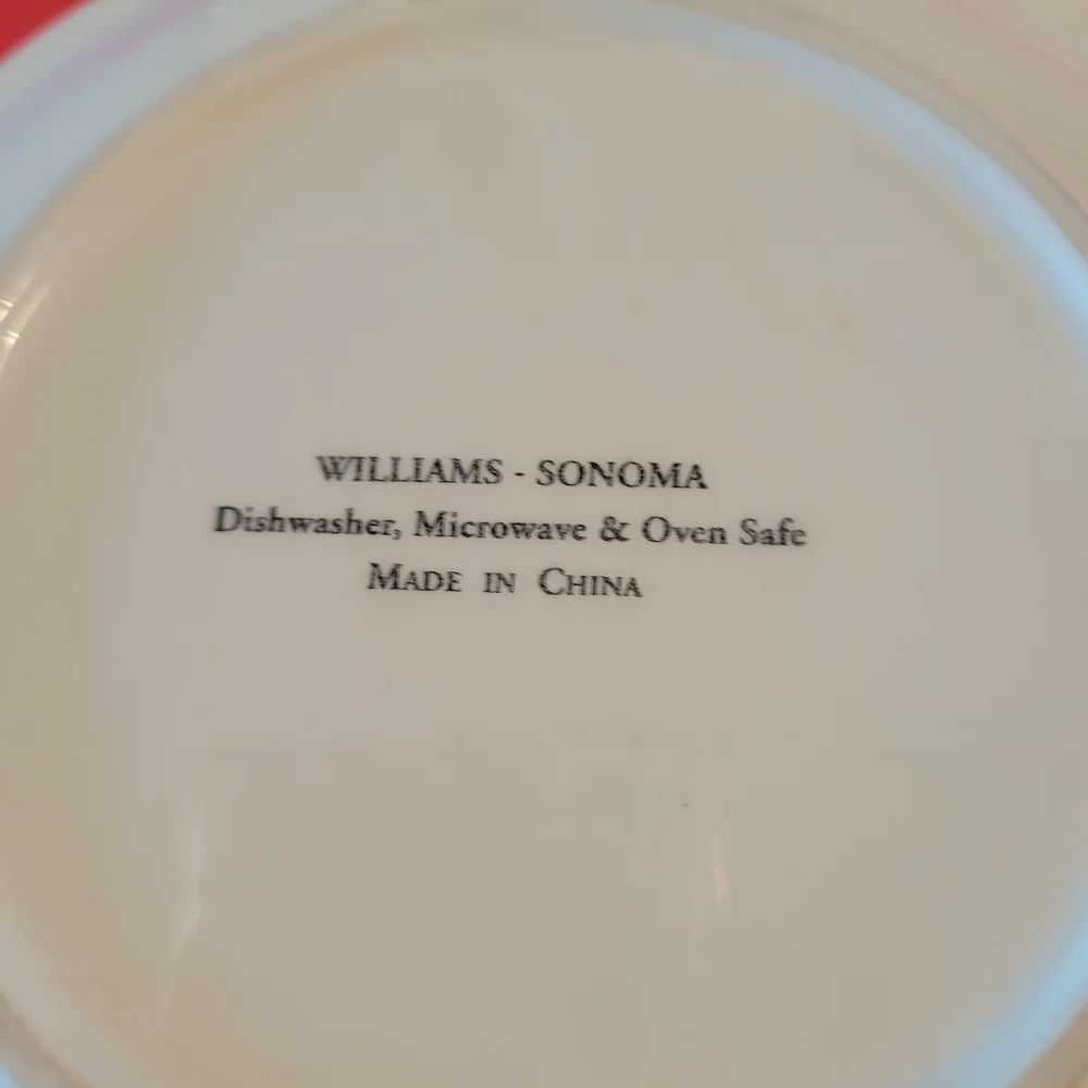3 WILLIAMS SONOMA PLATES